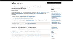 Desktop Screenshot of jython.xhaus.com